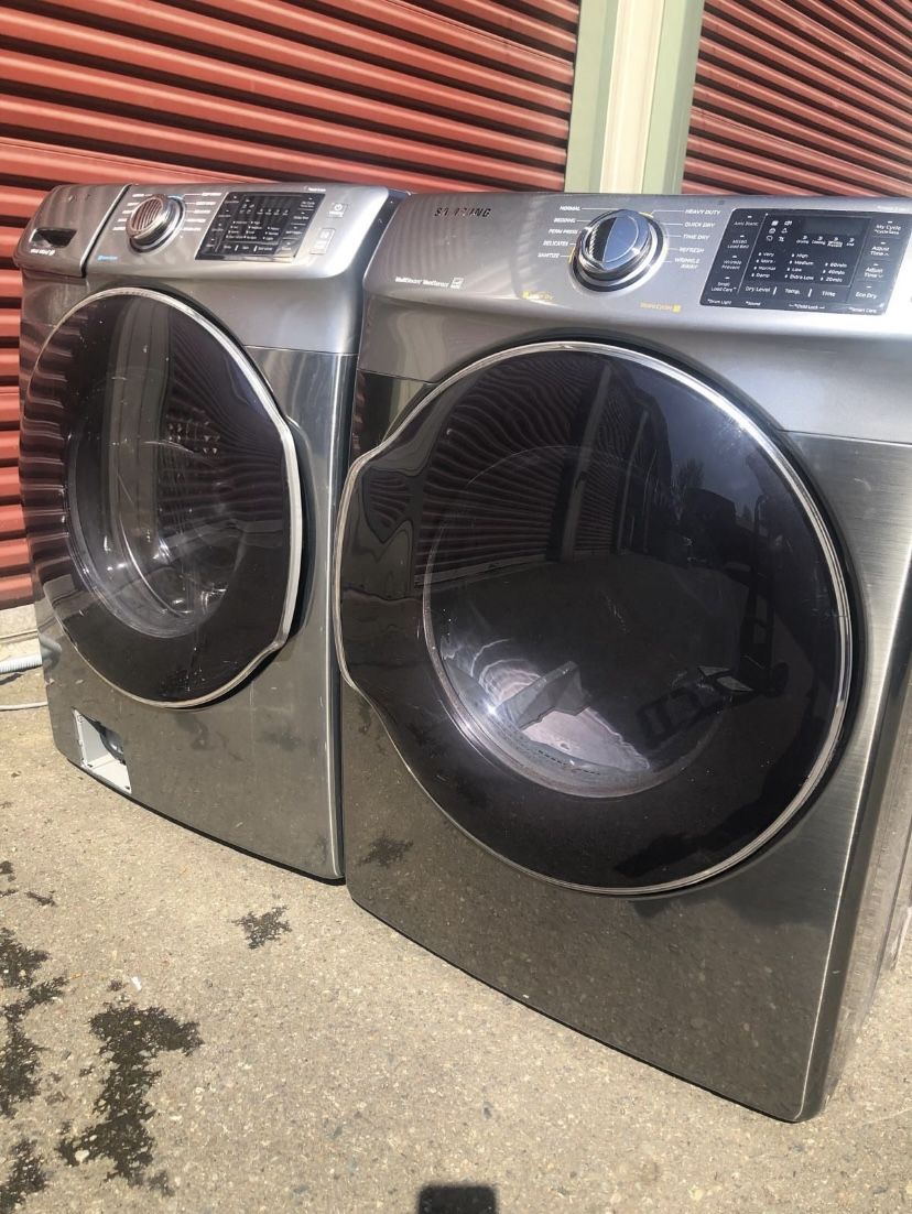 Samsung Washer & Electric Dryer 