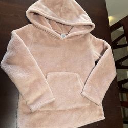 Little Girls Fuzzy Carter’s Pullover With Pocket Size 5T 
