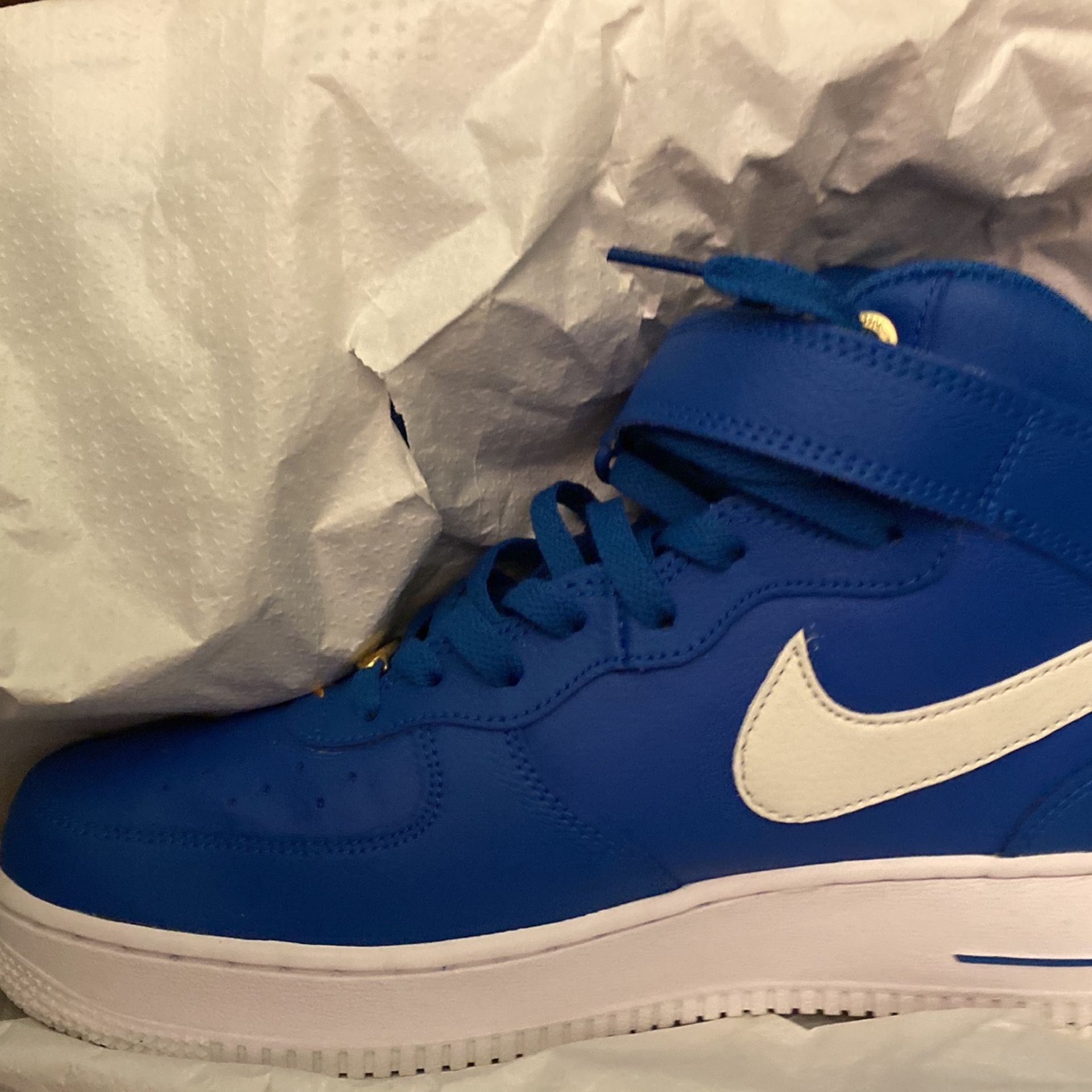 Air Force Mid Blue Jay Size 10 $130