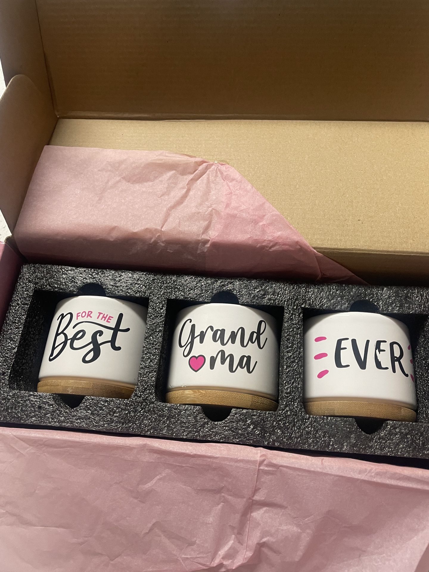Gift A Girl Grandma Planters