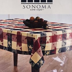 Sonoma life+style Patriotic Tablecloth