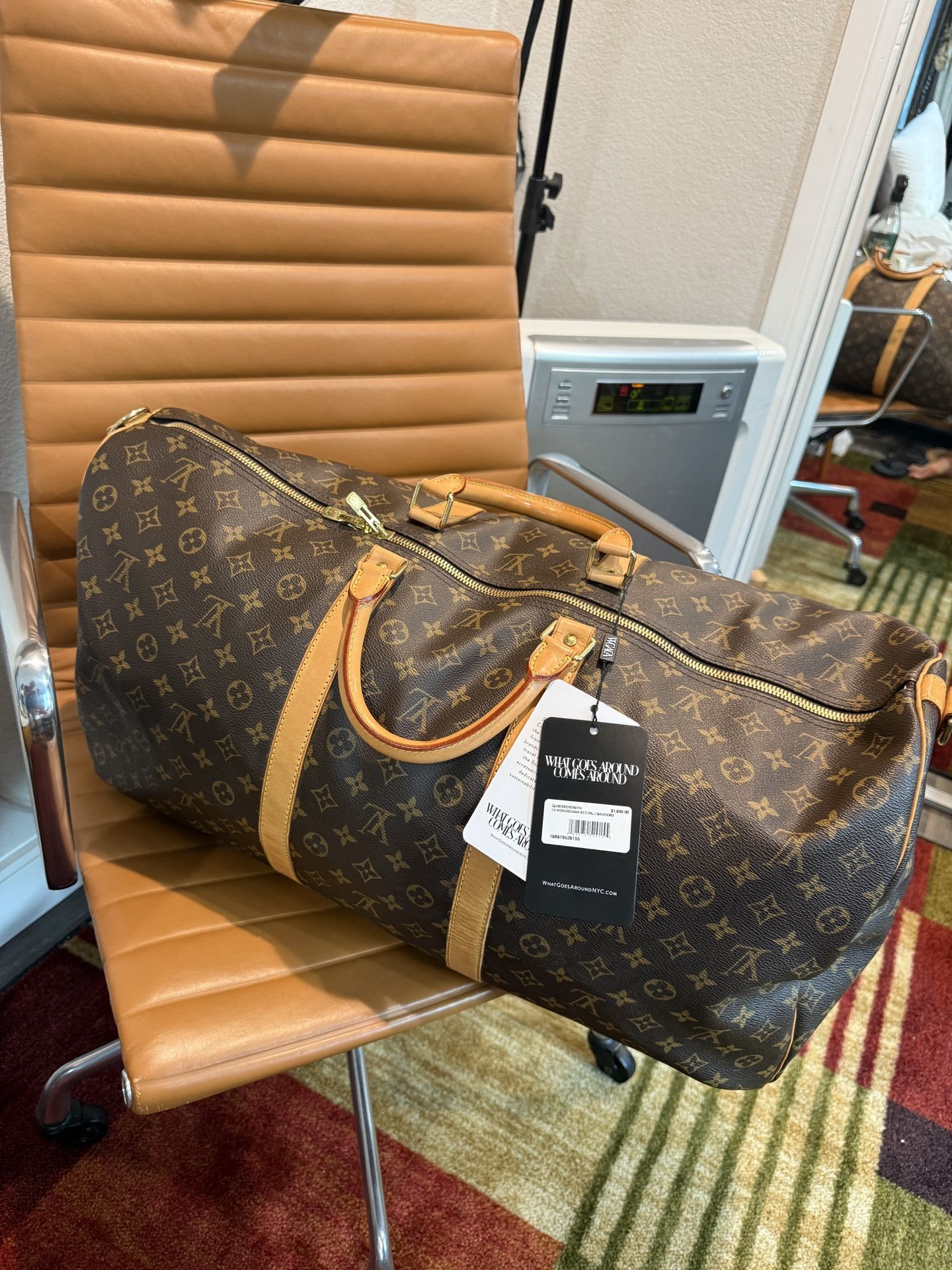 Louis Vuitton Keepall Bandoulière 60 Monogram – Brand New w/ Tags