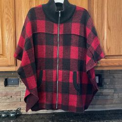 Anne French S/M  Poncho Sweater/shirt