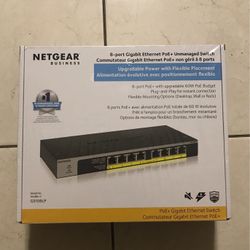 Netgear 8-port gigabit switch