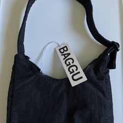 Baggu Mini Nylon Shoulder Bag Adjustable Strap