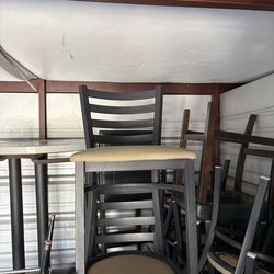 Bar stools and chairs