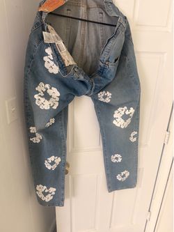 AUTHENTIC Denim Tears Jeans Light Blue $90 OBO