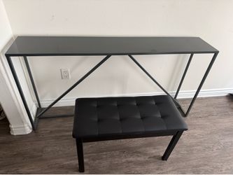 Table and Bench