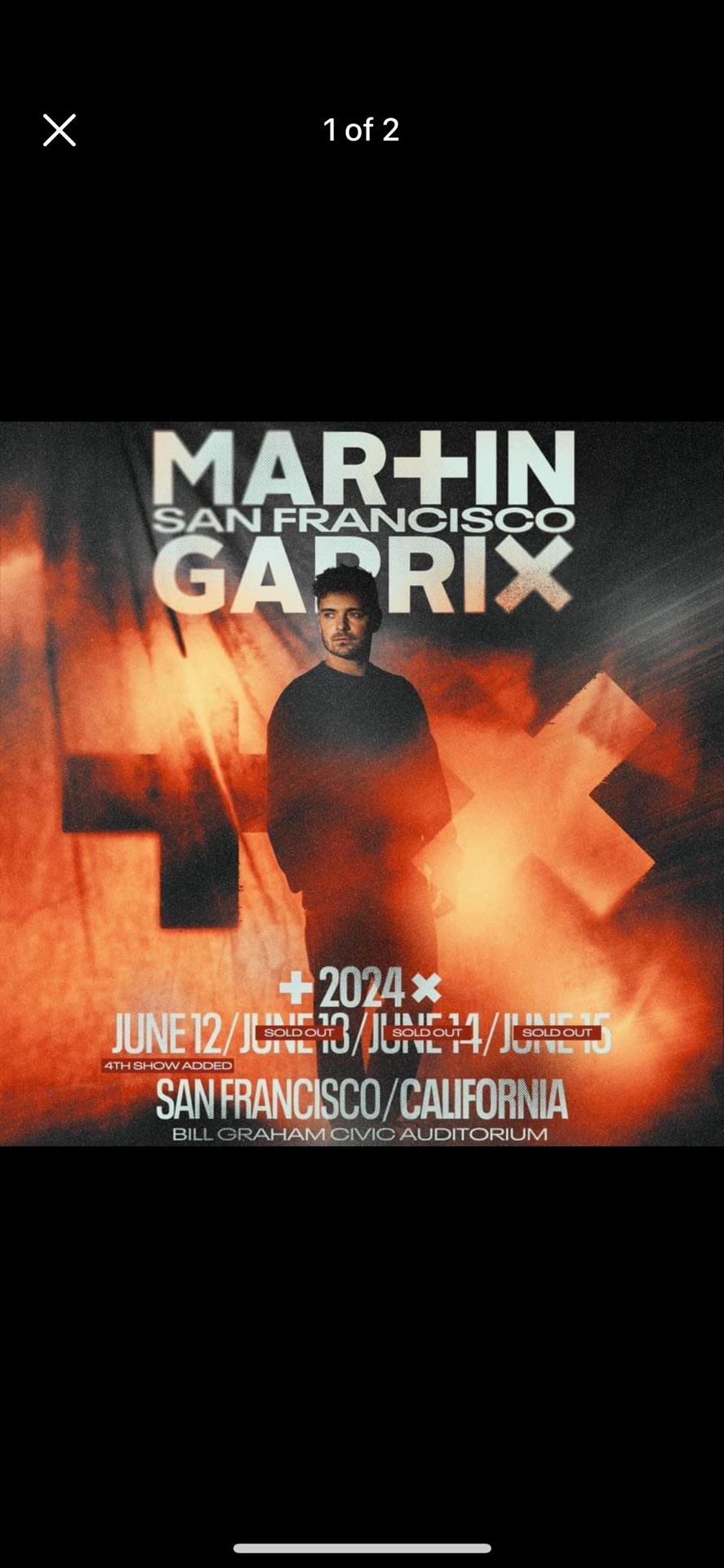 Martin Garrix Thursday SF JUNE 13