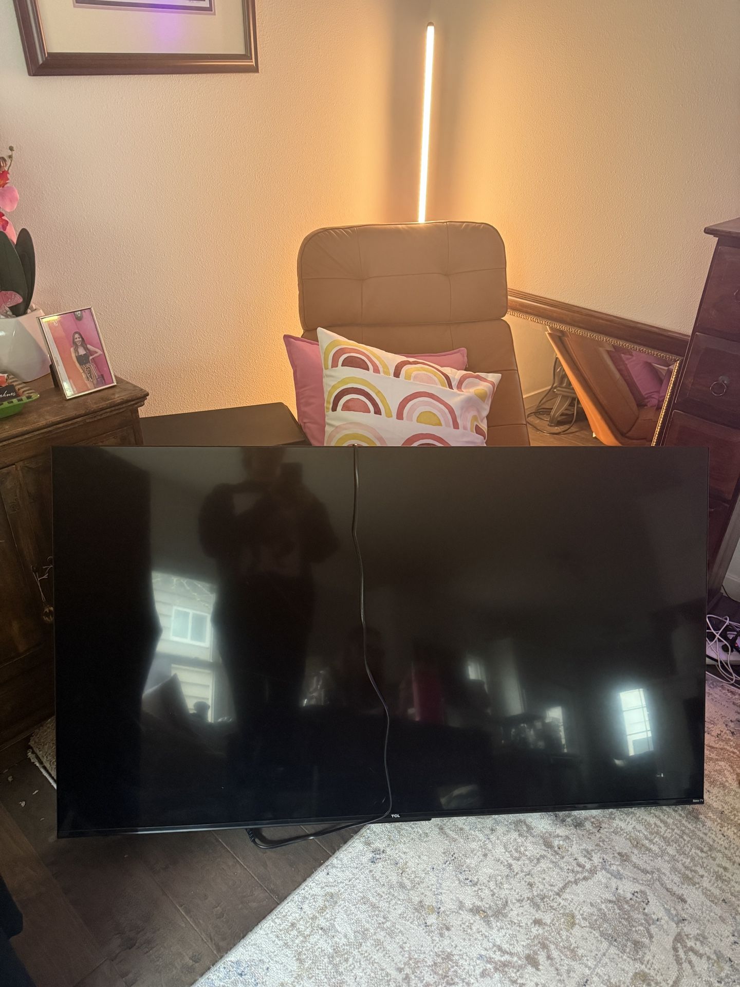 55 inch TCL Roku TV 4K Smart TV