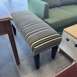 Upholstered Bench, Ottoman 