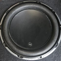 JL Audio  W6 12 inch Subwoofer With Custom Box