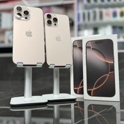 iPhone 16 Pro & iPhone 16 Pro Max (Take It Home In Payments/ llévalo a casa en pagos 