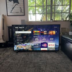 55” TCL 4K Roku TV