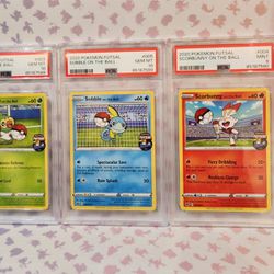 PSA Bundle - Pokemon Futsal On The Ball Promos