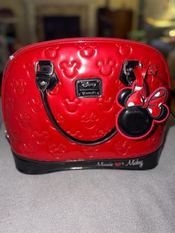 Loungefly Disney Minnie Mickey Dome Handbag