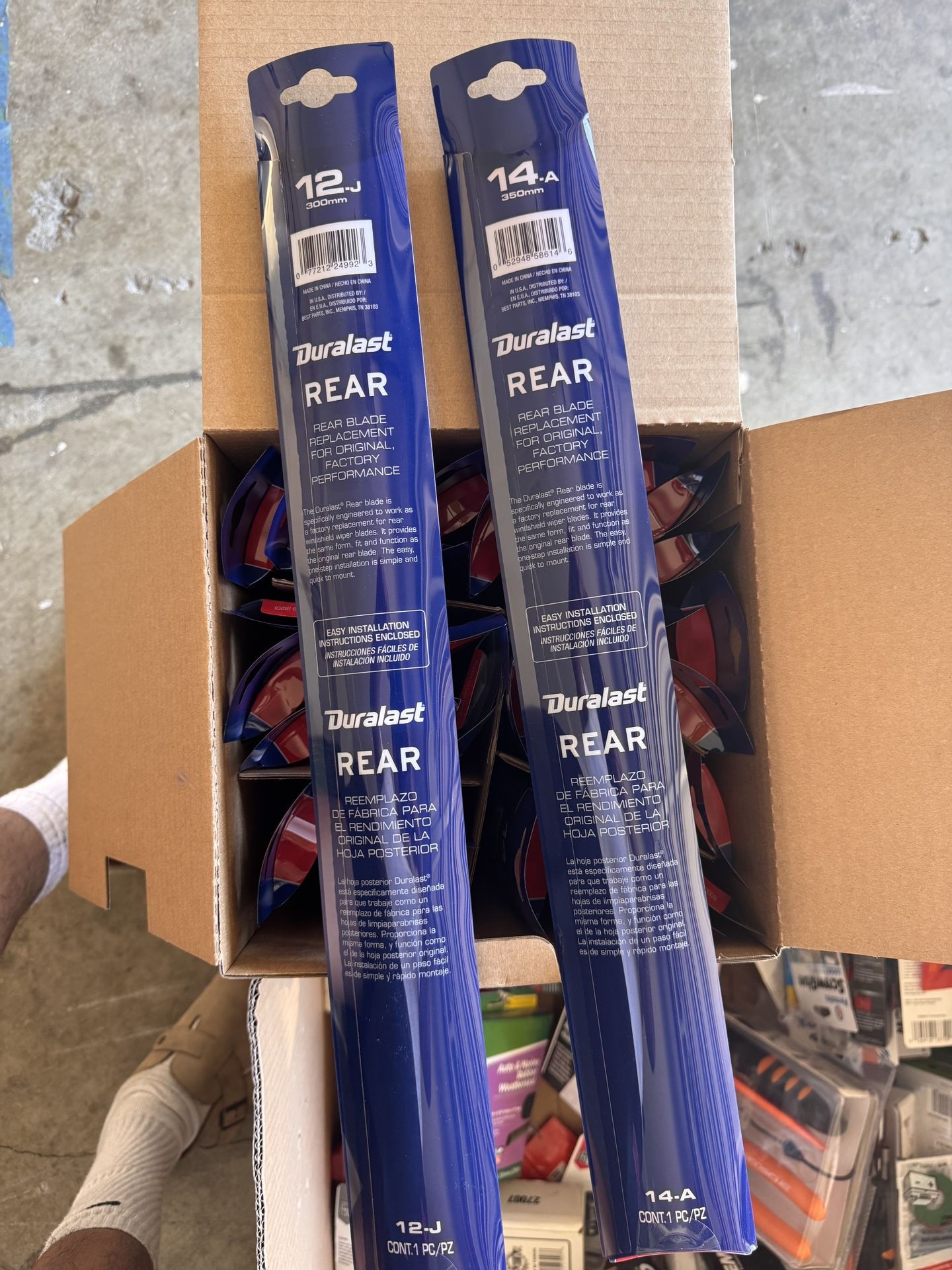 Duralast Rear Windshield Wipers 