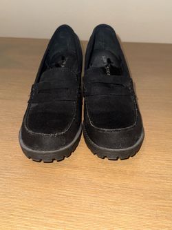 Loafer Suede Heels in “Women’s Size 7”