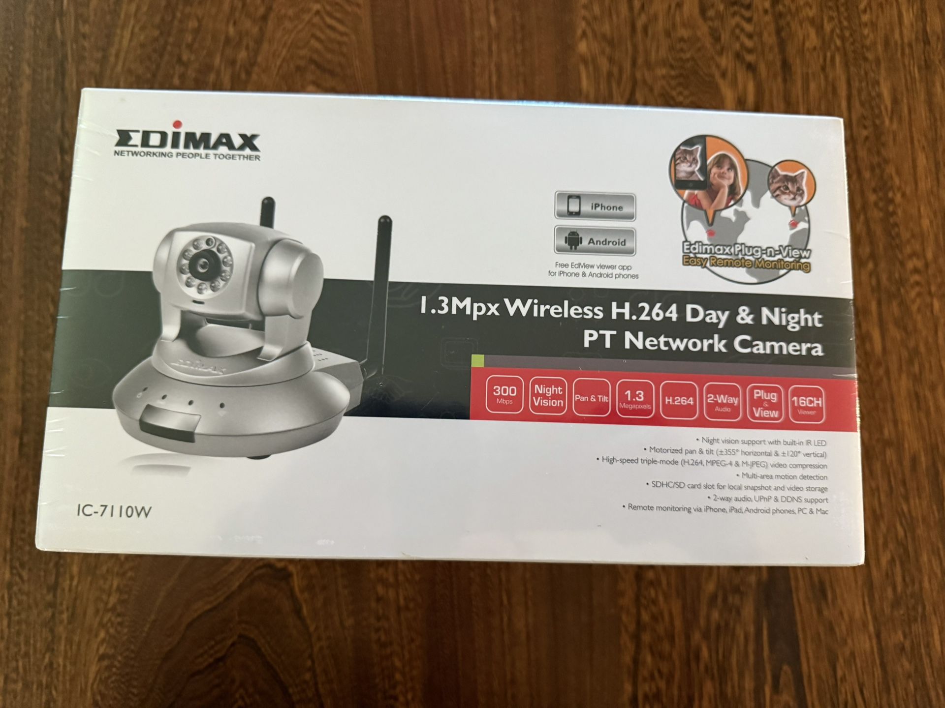 Edimax Wireless Day Night Security Camera
