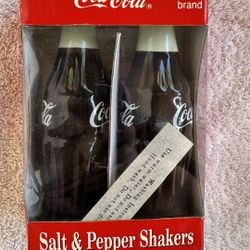 Coca-Cola Salt And Pepper Shakers
