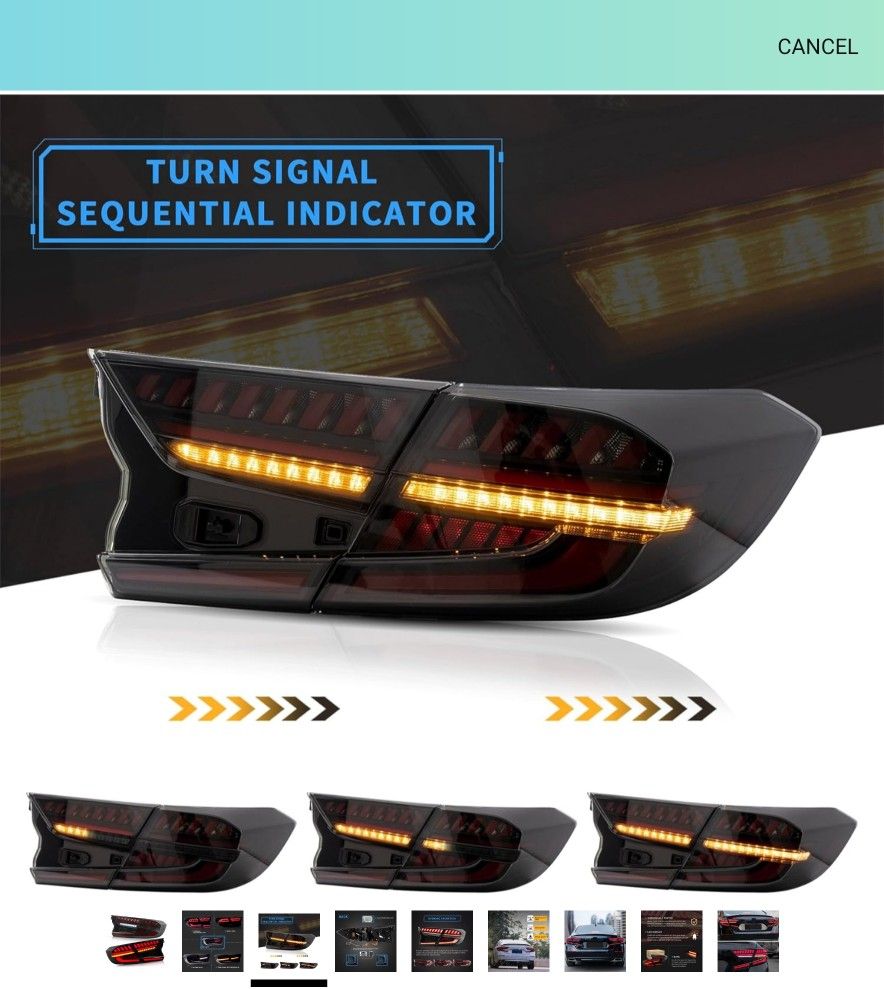 Honda Accord Tail Lights