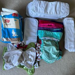 Flip Diaper Covers And Inserts