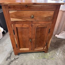 Wood Cabinet 