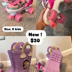 Roller Skates And Boots 