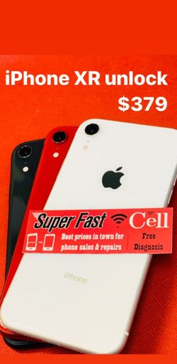 Iphone XR 64gb 🍏🍏🔥🔥🔥unlocked excellent condition! $379🍏🍏🔥