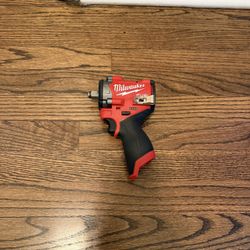 M12 FUEL 12V Lithium-Ion Brushless Cordless Stubby 1/2 in. Impact Wrench (Tool-Only)