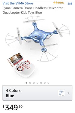SALE🔥🔥BRAND NEW🔥SYMA CAMERA DRONE HEADLESS HELICOPTER QUADCOPTER for adult and kids