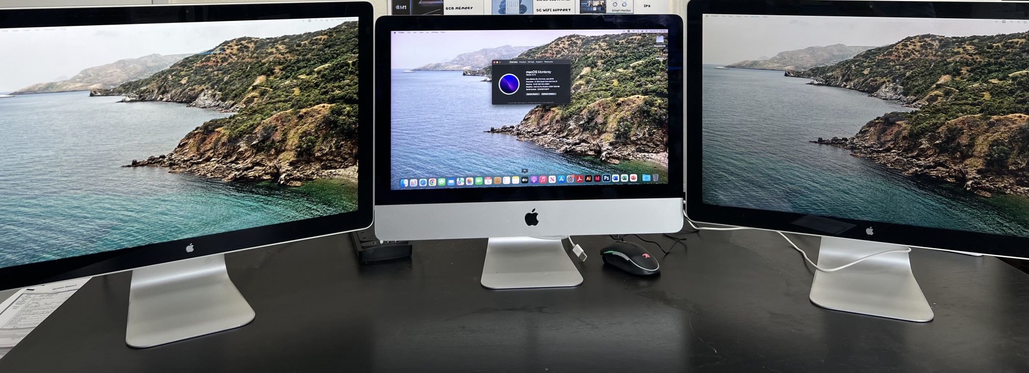 iMac 21inch (2015) with Two Monitors