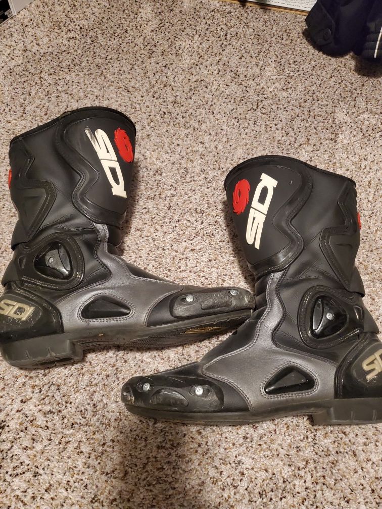 SIDI Motorcycle Racing Boots (Size 10)