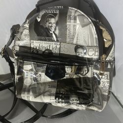 Michelle Obama Backpack Purse