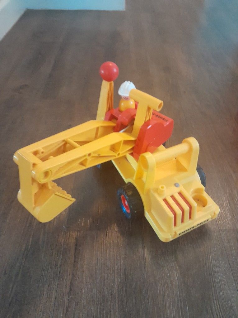 Vintage Fisher Price #301 Shovel Digger