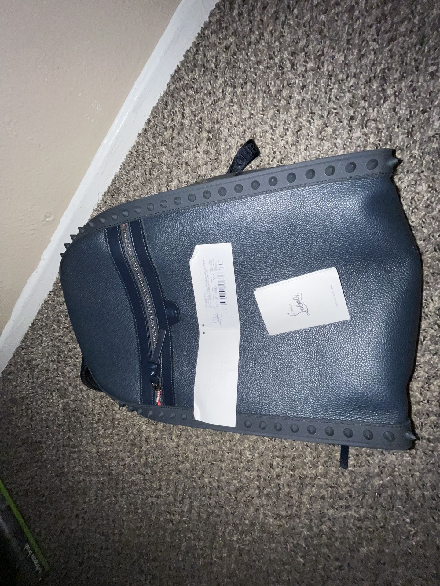Authentic Leather Christian Louboutin Backpack