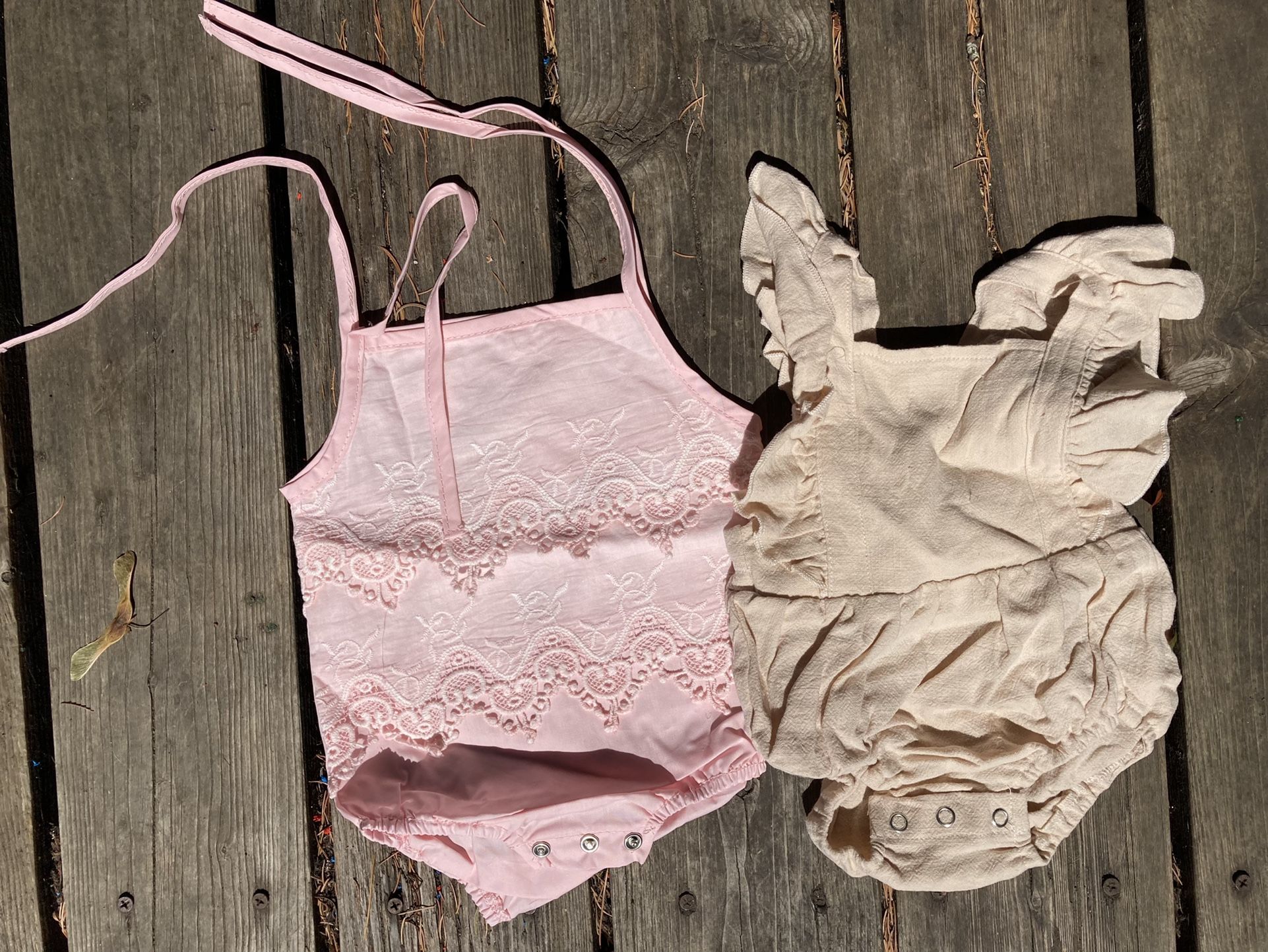 0-3 Month Baby Girl Onesie