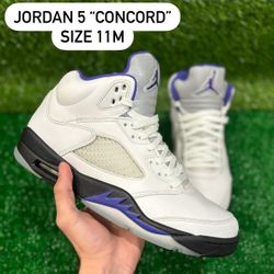 Jordan 5 Concord Size 11 Men