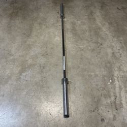 6 Foot, 35lbs Barbell, Knurled, Non Rackable 