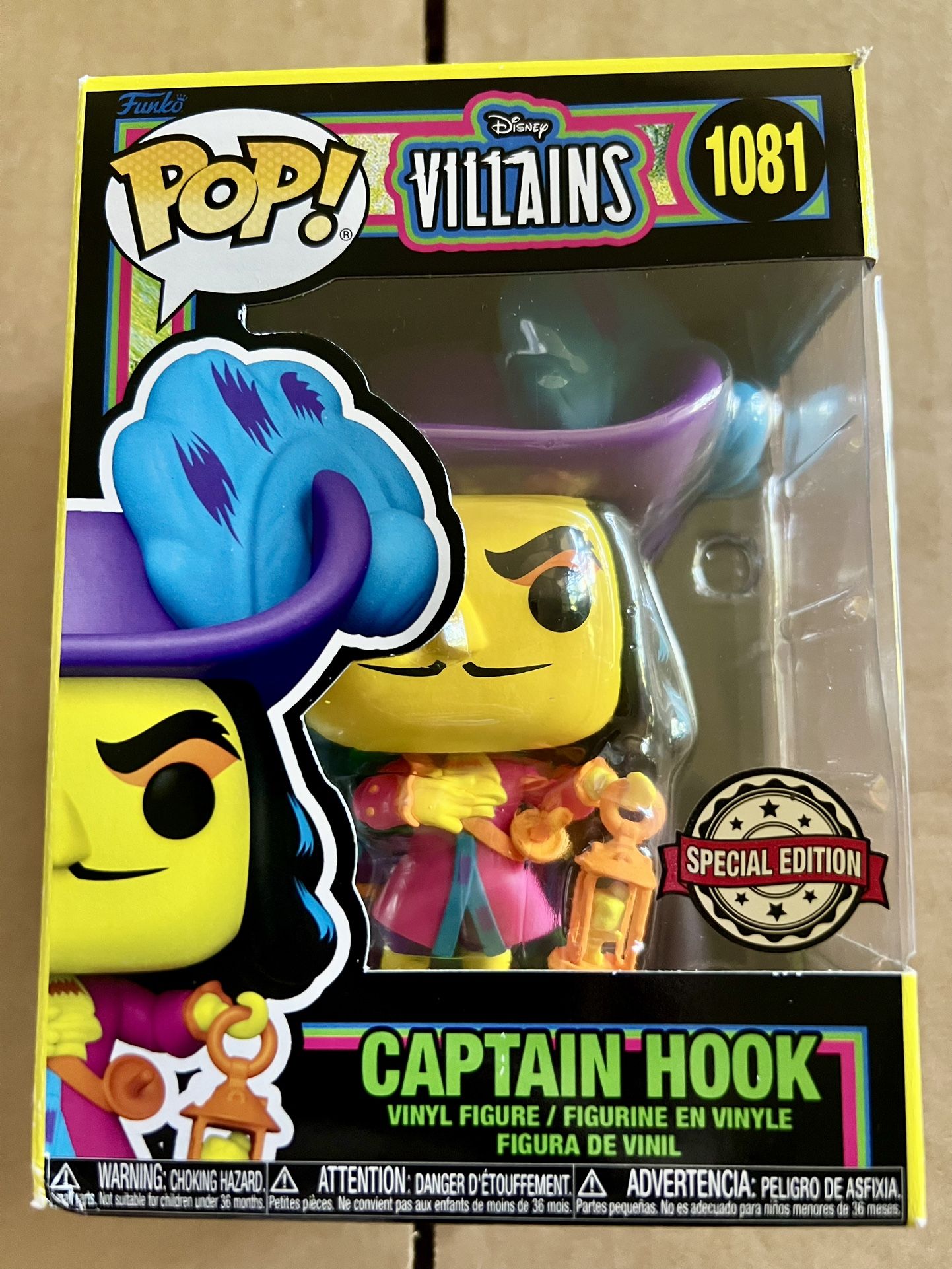 Funko Pop! Disney Villains Captain Hook Vinyl Figure