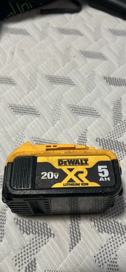 DeWalt 20V Max XR 5Ah Lithium Ion Battery
