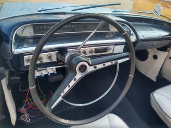 1963 Chevy Impala Steering Column And Wheel
