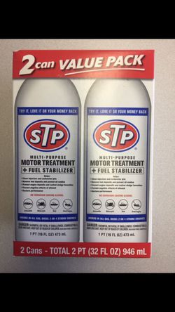 (NEVER USED) STP multi-purpose motor treatment fuel stabilizer