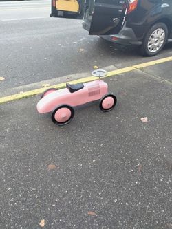 Pink Toy Car Metal 