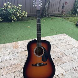 Fender acoustic guitar