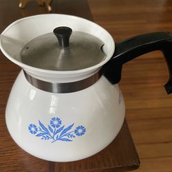 Blue Cornflower 6 Cup Tea Pot /lid