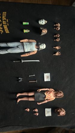 Casey jones and April o’Neil action figures