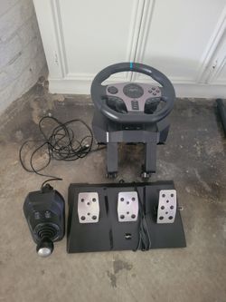 A gaming Steering wheel (Cash only)