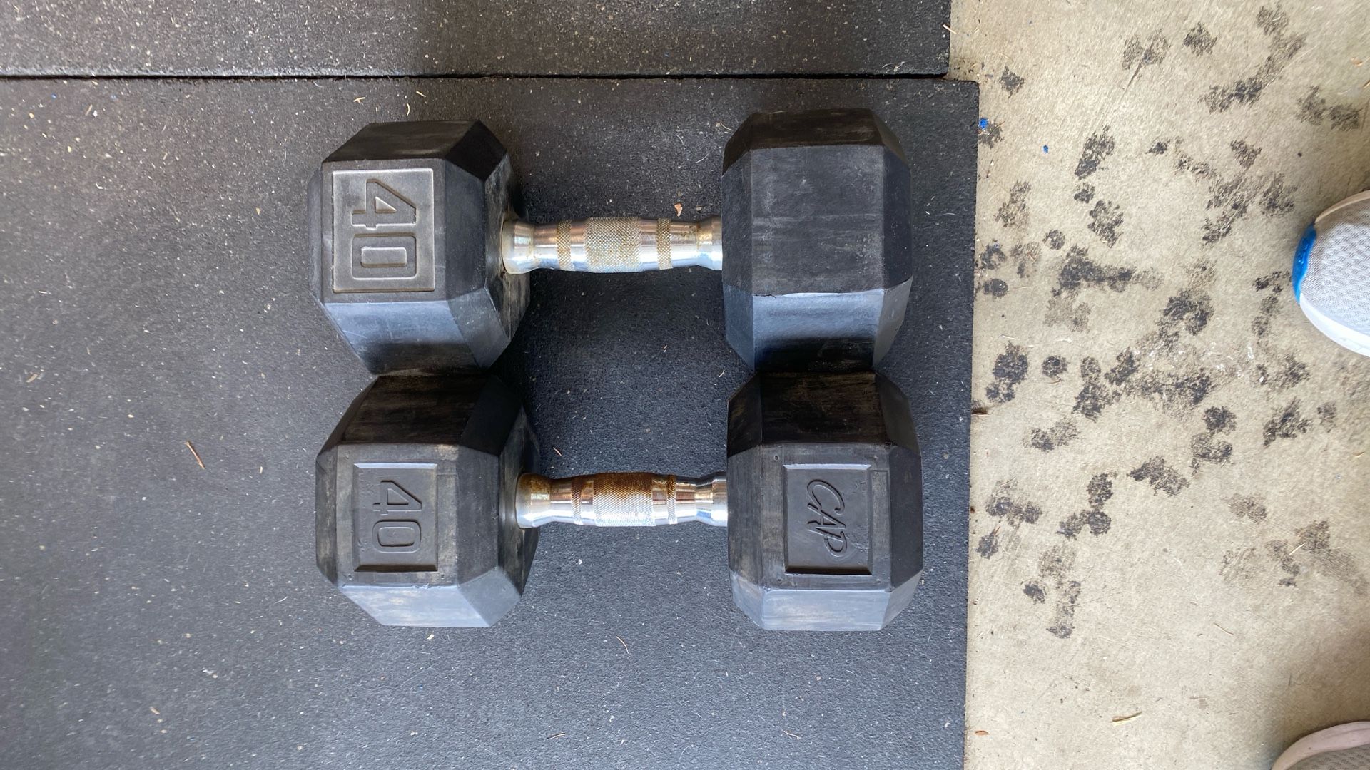 Pair Of 40lb Dumbbells $80
