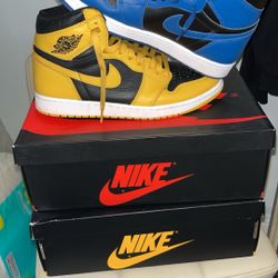 Air Jordan 1 Pollen Sz 10 / Air Jordan 1 Marina Blue Sz 10